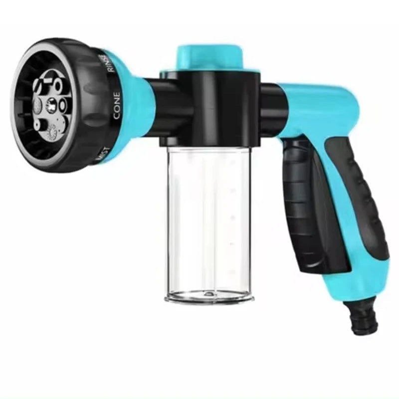 Portable High Pressure Water Gun with Foam Lance for Cleaning