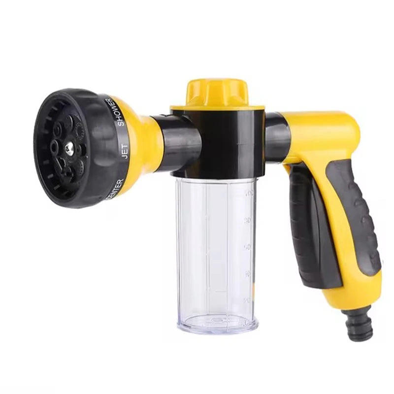 Portable High Pressure Water Gun with Foam Lance for Cleaning